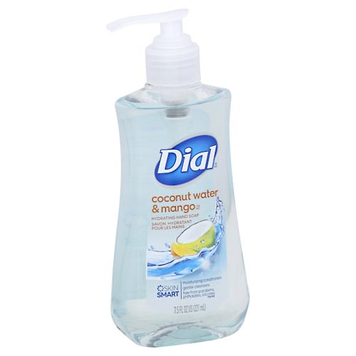 Image for Dial Hand Soap, Hydrating, Coconut Water & Mango,7.5oz from Yost Pharmacy