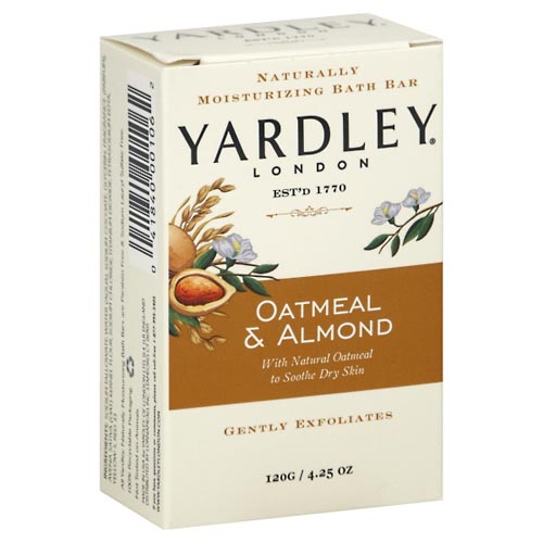 Image for Yardley Bath Bar, Oatmeal & Almond,4.25oz from Yost Pharmacy