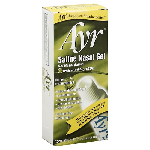 Image for Ayr Saline Nasal Gel, with Soothing Aloe,1ea from Yost Pharmacy