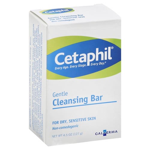 Image for Cetaphil Cleansing Bar, Gentle, for Dry, Sensitive Skin,4.5oz from Yost Pharmacy