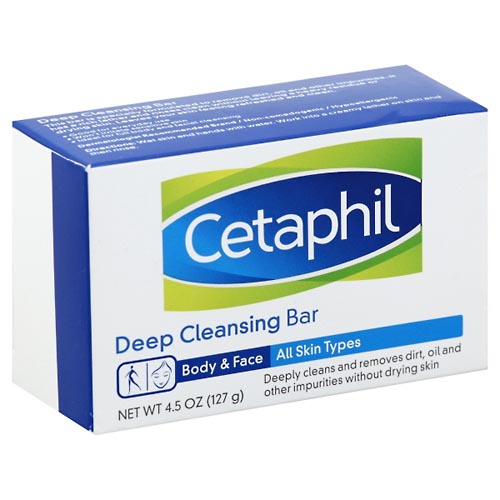 Image for Cetaphil Cleansing Bar, Deep,4.5oz from Yost Pharmacy