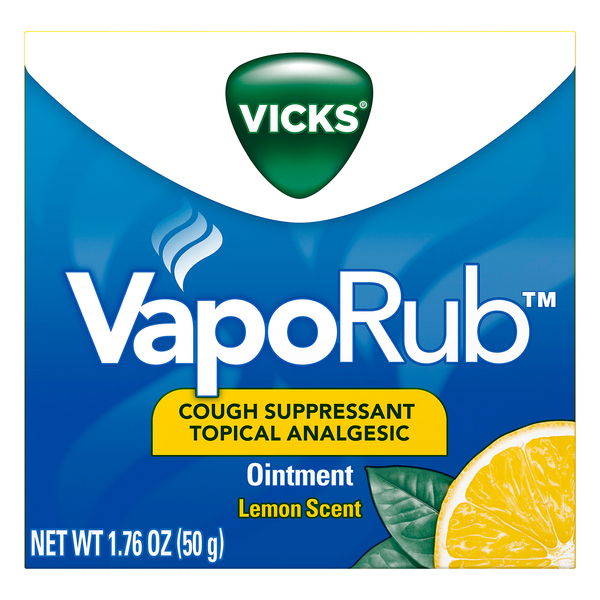 Image for Vicks Ointment, Lemon Scent,1.76oz from Yost Pharmacy
