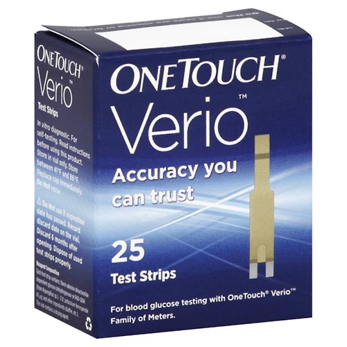 Image for One Touch Test Strips,25ea from Yost Pharmacy