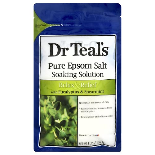 Image for Dr Teals Pure Epsom Salt, Relax & Relief,3lb from Yost Pharmacy