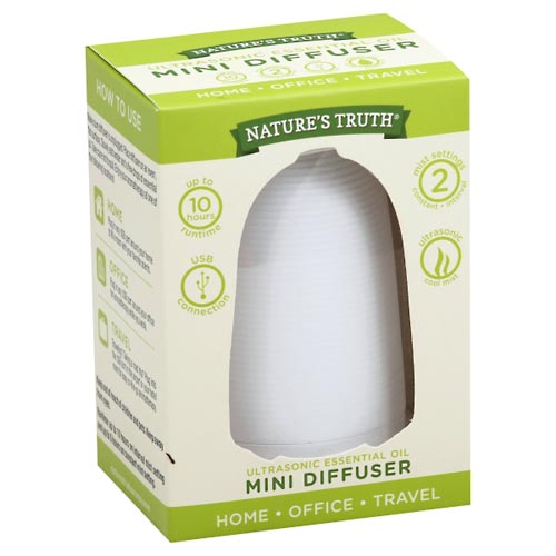 Image for Natures Truth Diffuser, Mini, Ultasonic Essential Oil,1ea from Yost Pharmacy