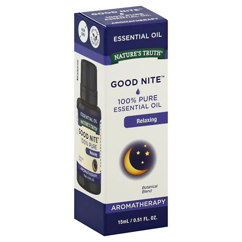 Image for Natures Truth Essential Oil, 100% Pure, Good Nite, Relaxing,15ml from Yost Pharmacy