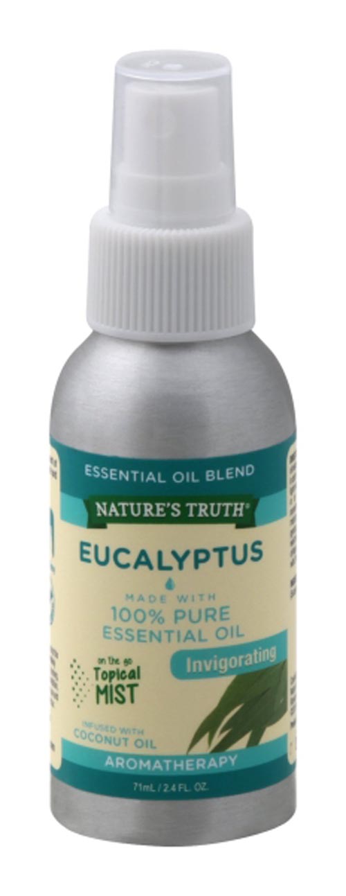Image for Aura Cacia Essential Oil Blend, Eucalyptus, Invigorating,2.4ml from Yost Pharmacy