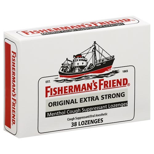 Image for Fishermans Friend Cough Suppressant, Original Extra Strong, Lozenges, Menthol,38ea from Yost Pharmacy